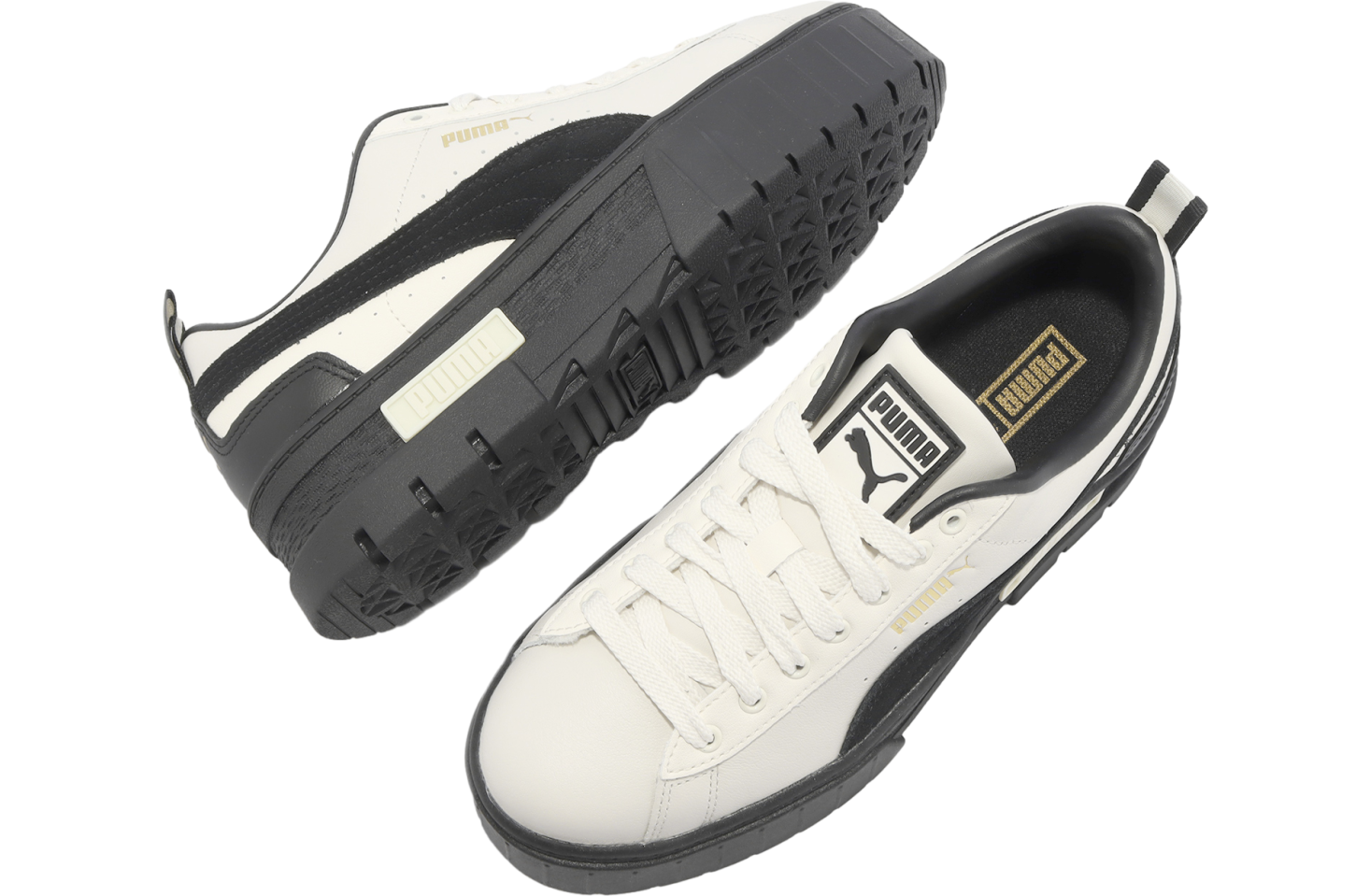 Puma Mayze Lth WMNS White / Black - Feb 2023 - 38198333