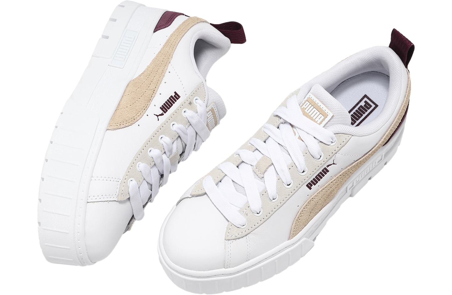 Puma Mayze Mix WMNS White / Dark Jasper - Apr 2024 - 38746809