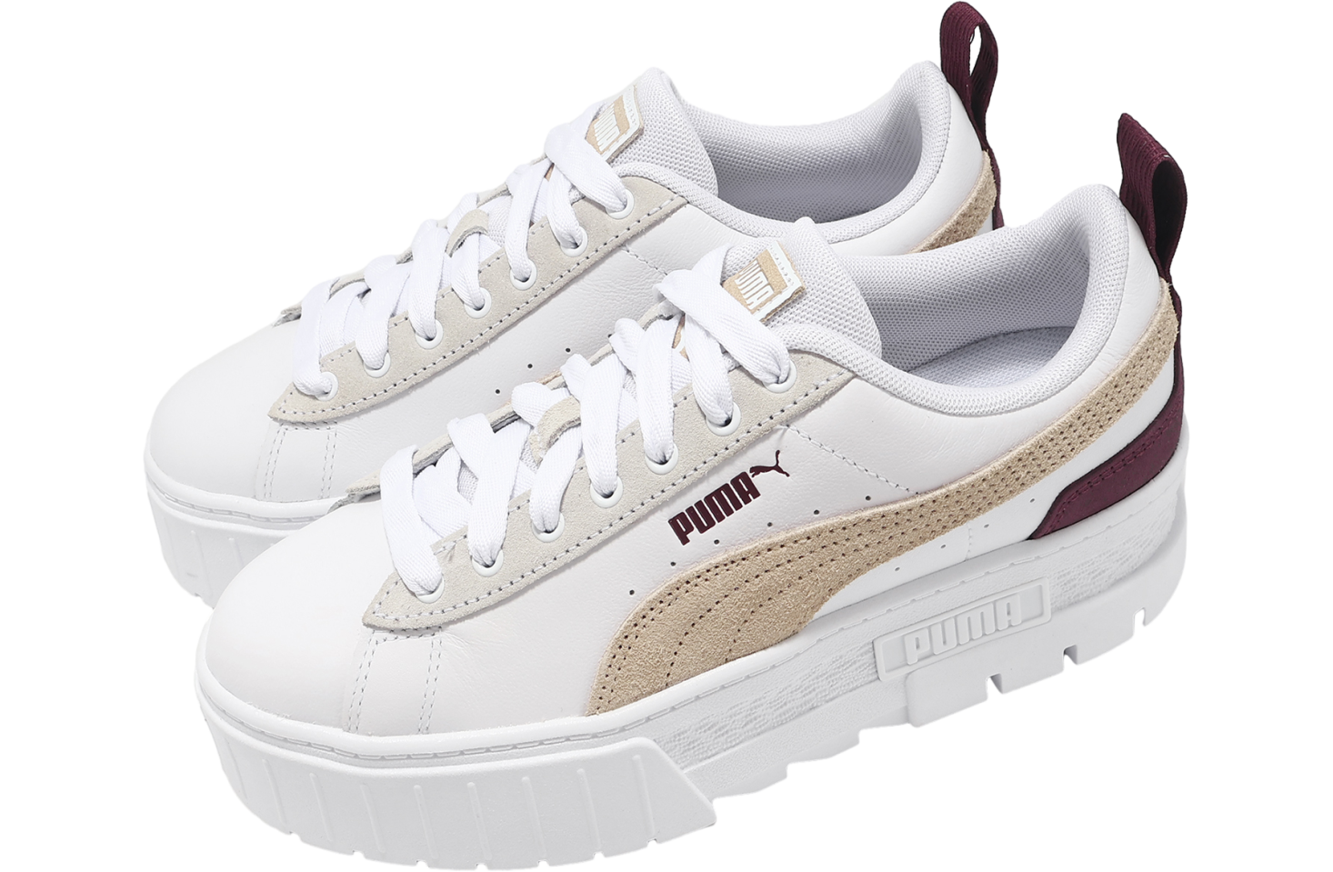 Puma Mayze Mix WMNS White / Dark Jasper