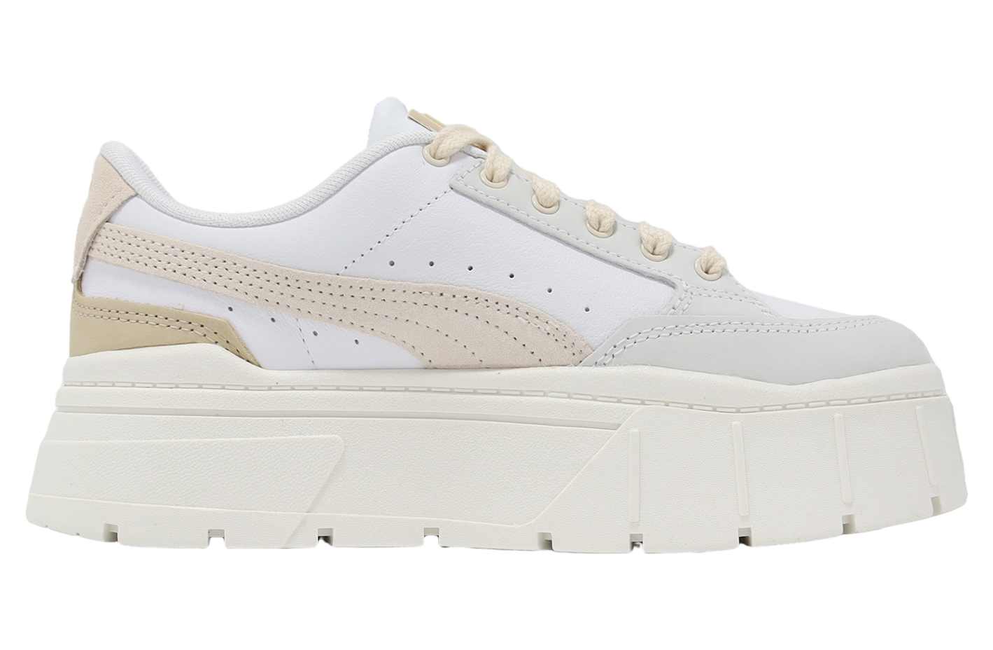 PUMA★MAYZE STACK SOFT WINTER WNS★厚底★WARM WHITE PUMA MAYZE STACK SOFT WINTER WNS WARM WHITE（プーマ メイズ
