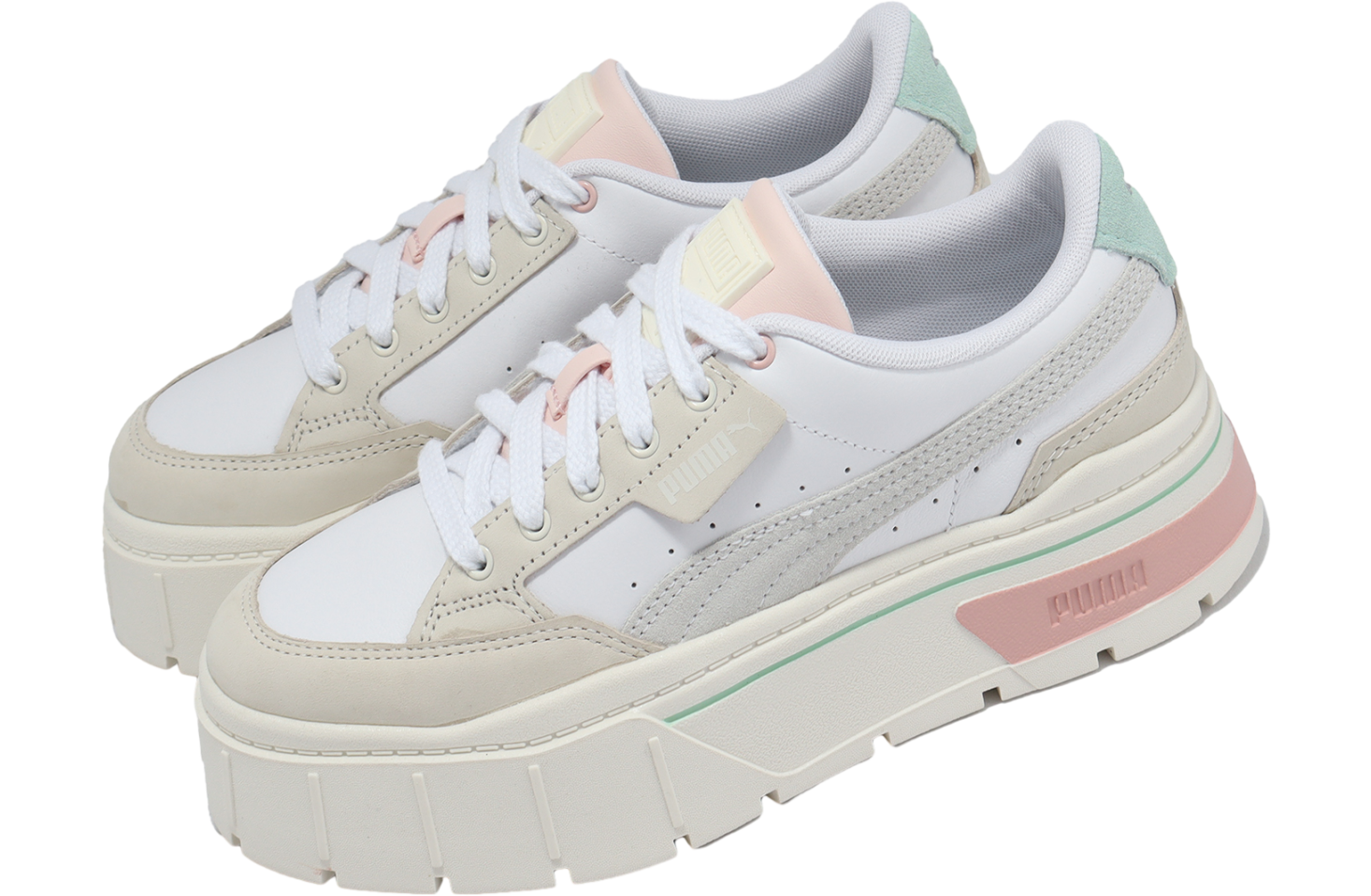 BUY Puma Mayze Stack Luxe WMNS White / Marshmallow | Kixify