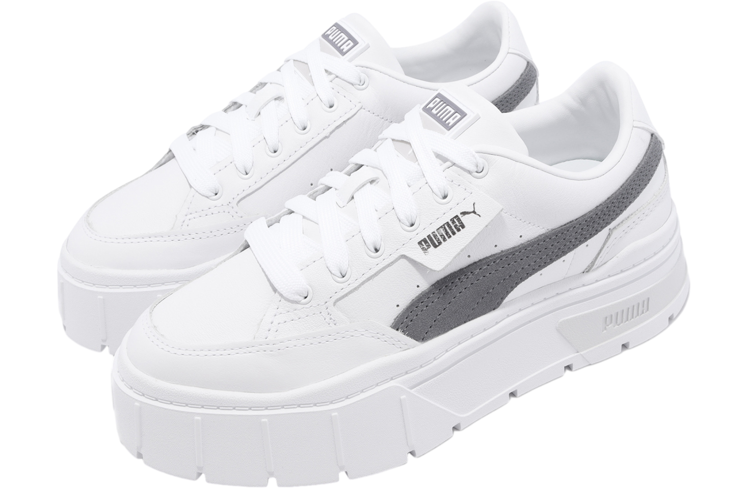 Puma Mayze Stack WMNS Puma White / Gray Tile