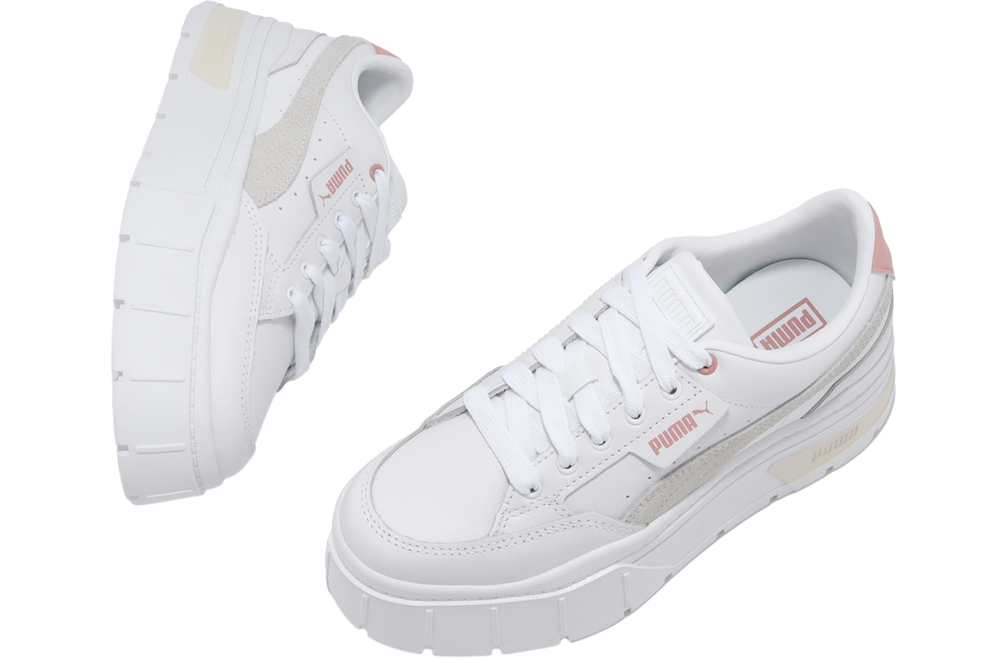 Puma Mayze Stack Wmns White / Future Pink