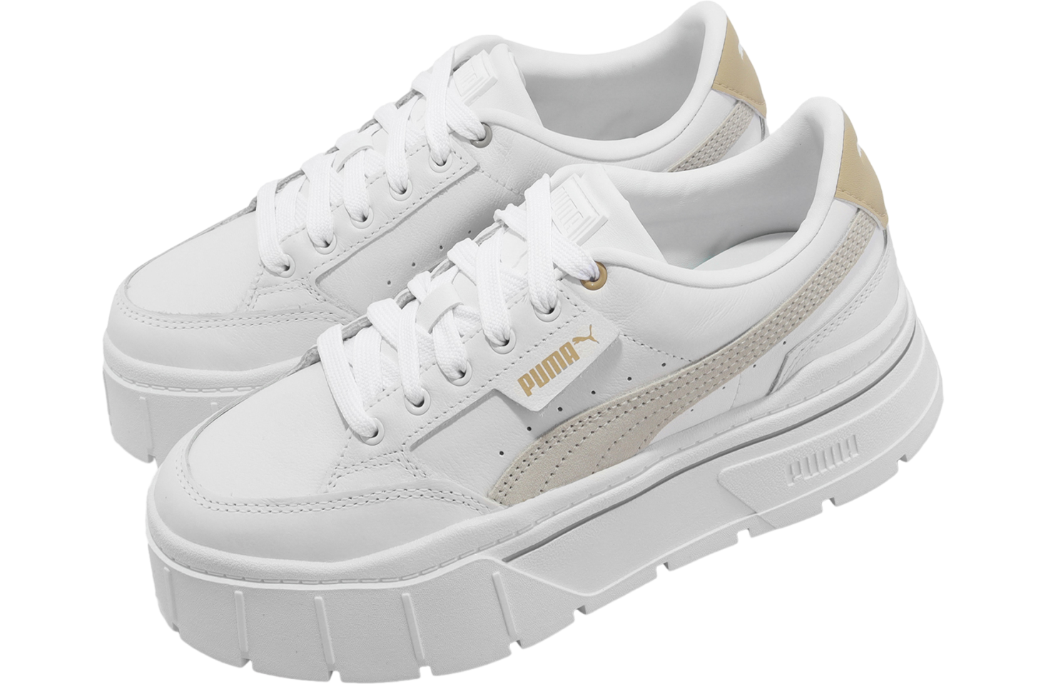 Puma Mayze Stack WMNS White / Sedate Gray - Aug 2023