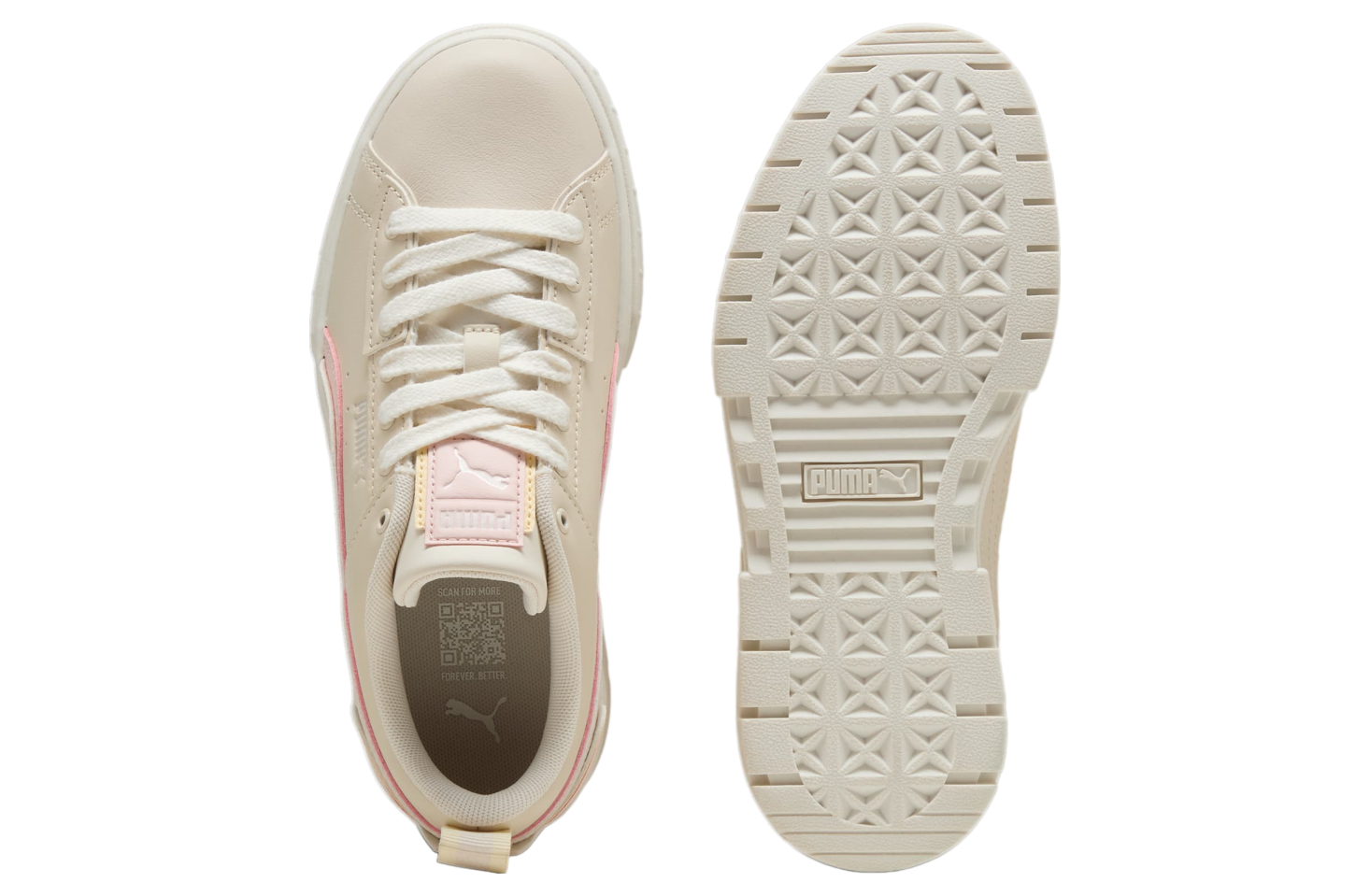 Puma Mayze Ut Muted Animal WMNS Alpine Snow / Island Pink