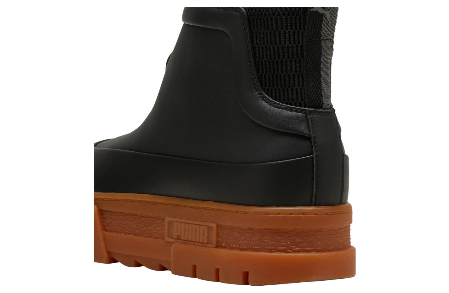 Puma Mayze Wellis Leather Mid WMNS Black