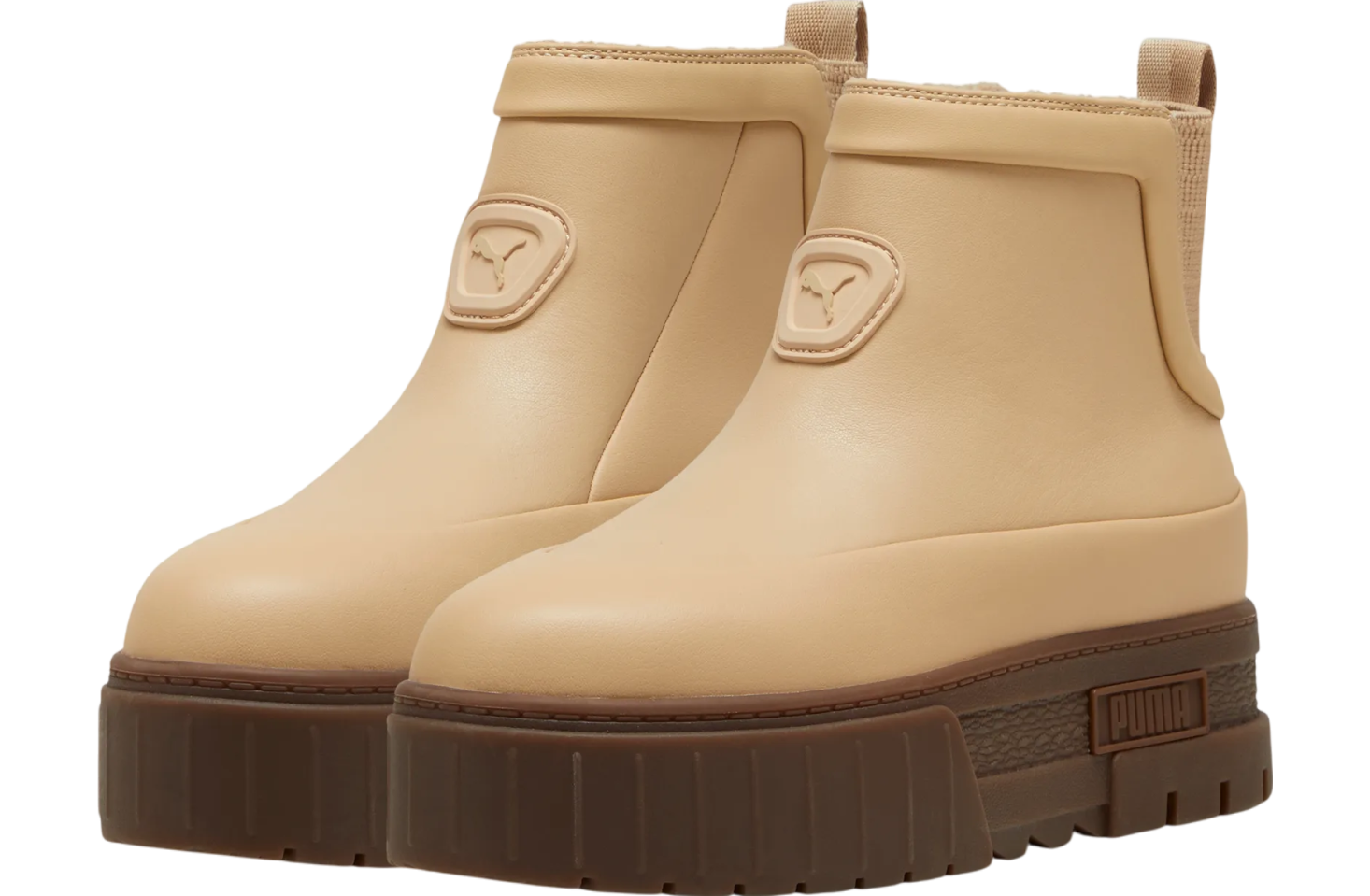 Puma Mayze Wellis Leather Mid WMNS Sand Dune