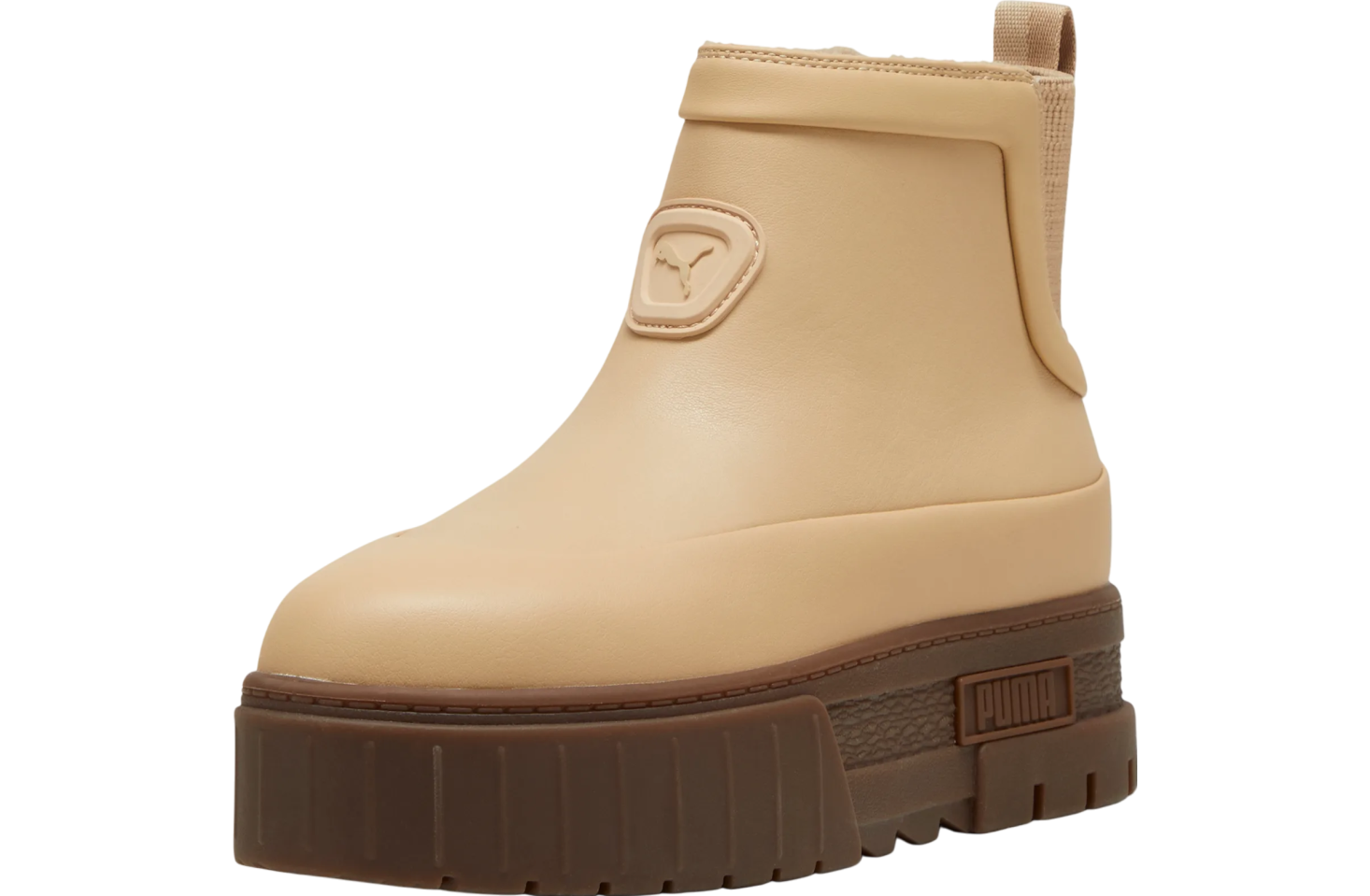 Puma Mayze Wellis Leather Mid WMNS Sand Dune