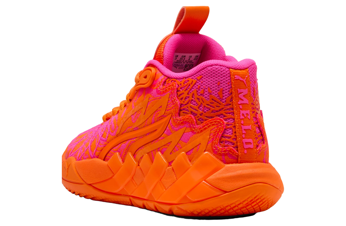 Puma Mb.01234 Mash-up Gs Rickie Orange / Ravish