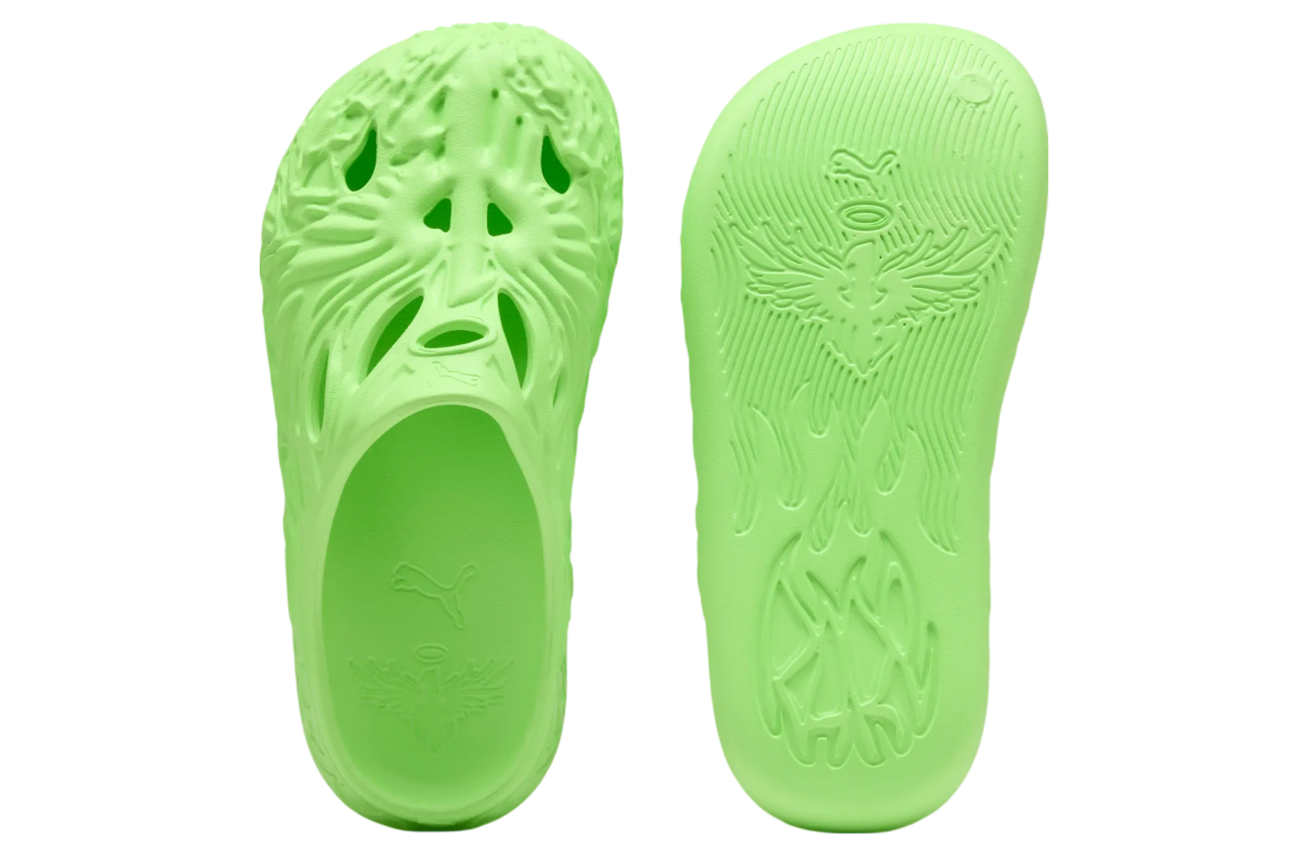 Puma MB.04 Slide Neon Green