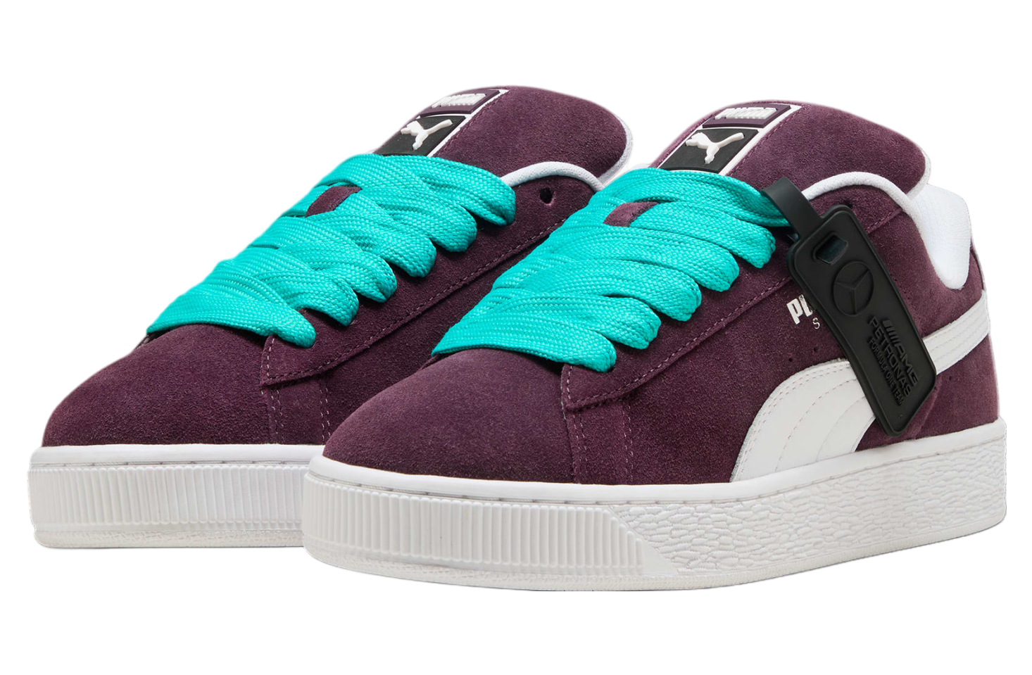 Puma Mercedes-amg Petronas F1 Suede Xl Midnight Plum / White