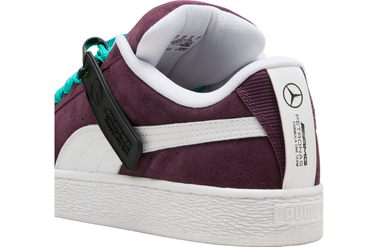 Puma Mercedes-amg Petronas F1 Suede Xl Midnight Plum / White