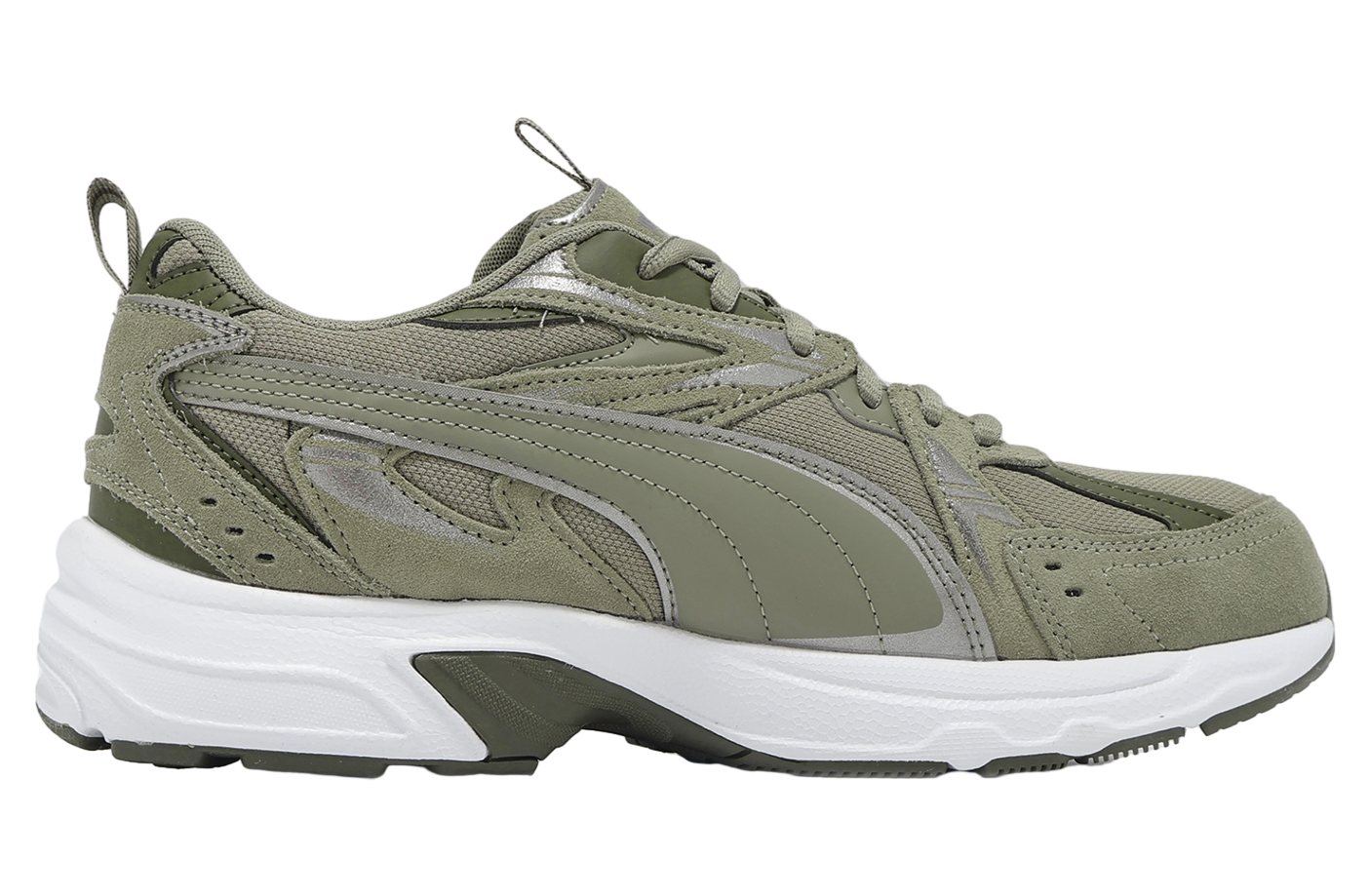 Puma Milenio Tech Suede Green / White