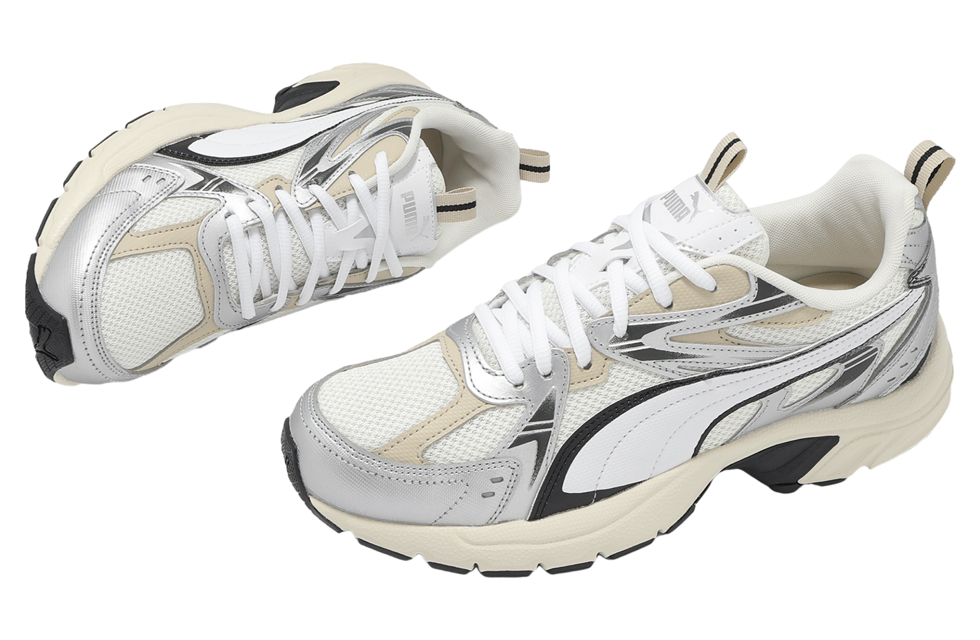【PUMA】Milenio TR white&silver Puma Milenio 'White Silver' - POIZON