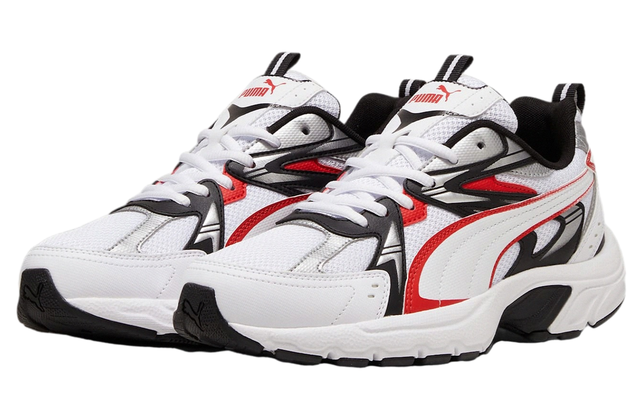 Puma Milenio Tech White / Black / Red