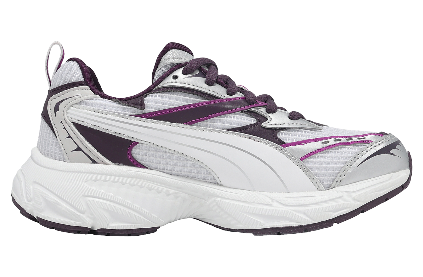 Puma Morphic Athletic White / Midnight Plum