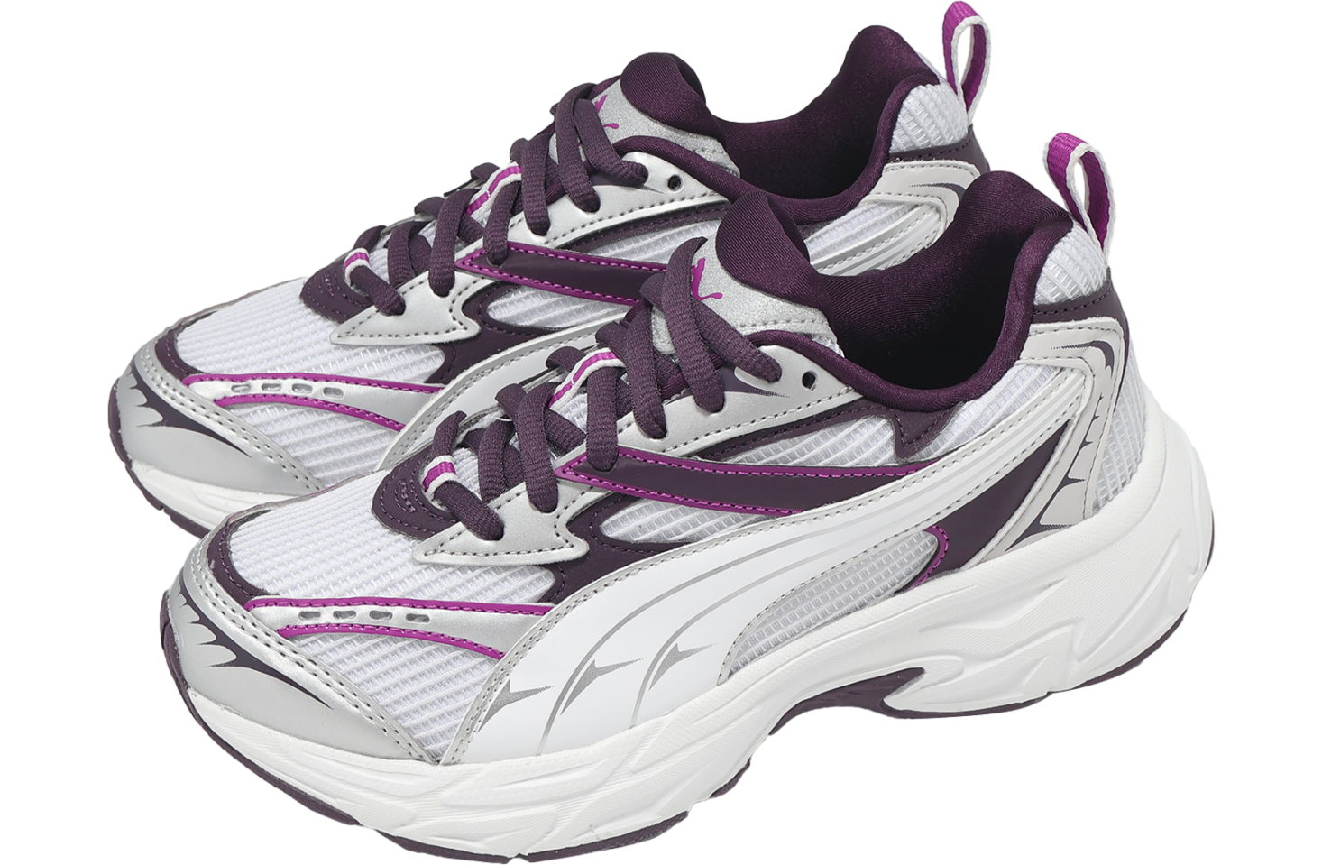 Puma Morphic Athletic White / Midnight Plum