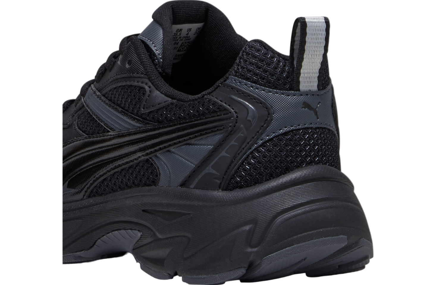 Puma Morphic Base GS Black / Strong Gray