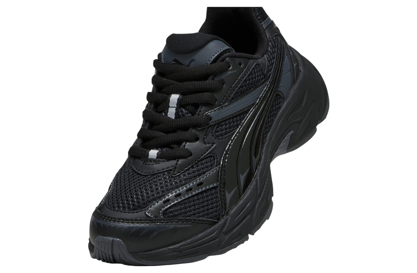 Puma Morphic Base GS Black / Strong Gray