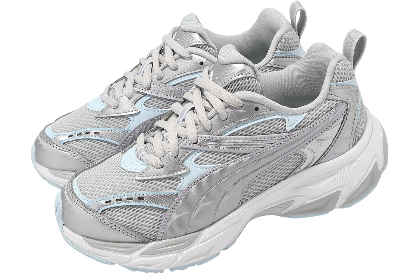 Puma Morphic Glacial Gray / Icy Blue