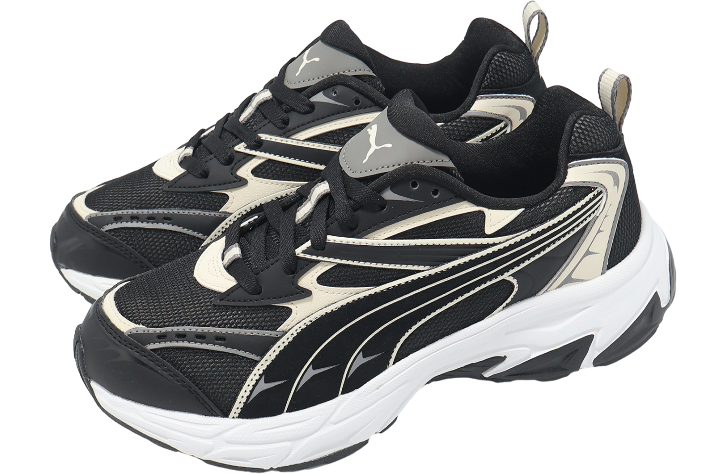 Puma Morphic Retro Black / Alpine Snow