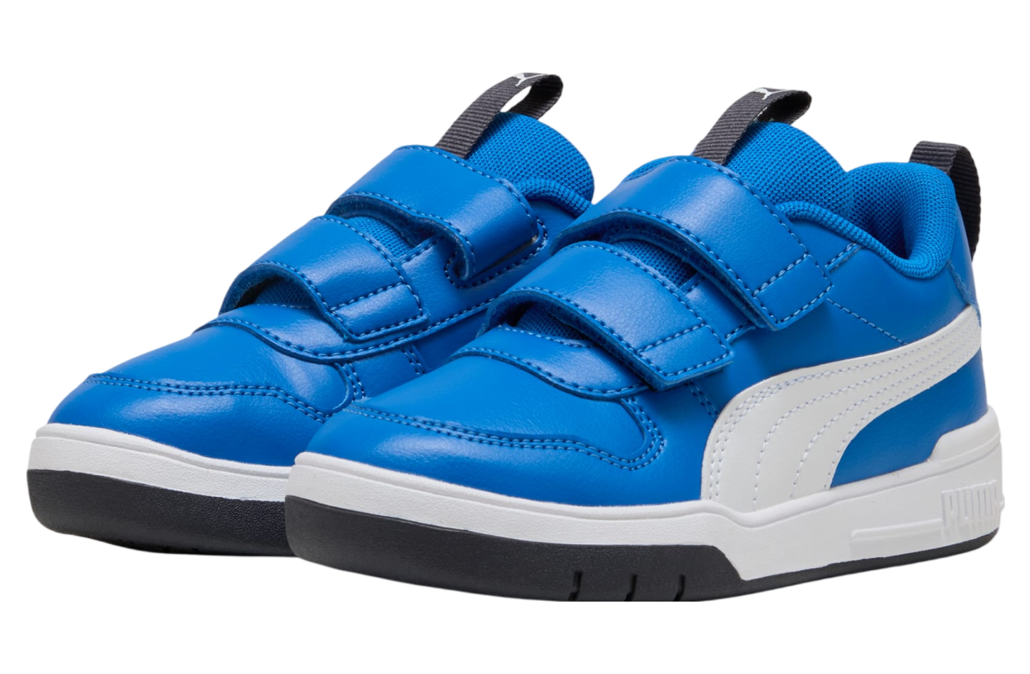 Puma Multiflex Synthetic Little Kids Team Royal / White