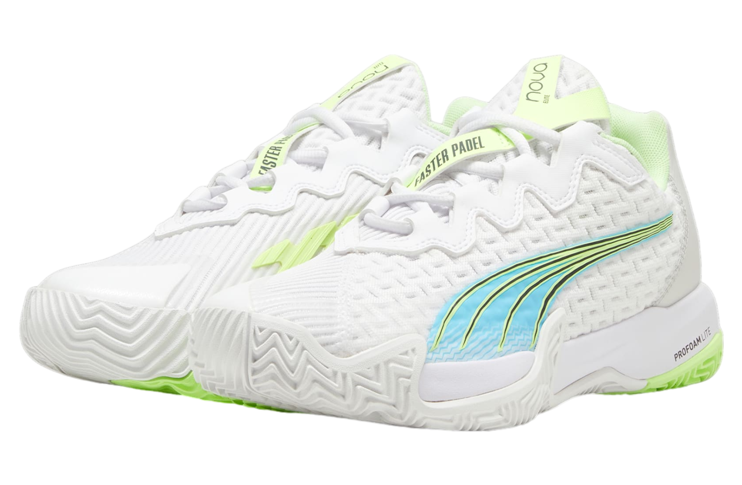 Puma Nova Elite Court White / Luminous Blue