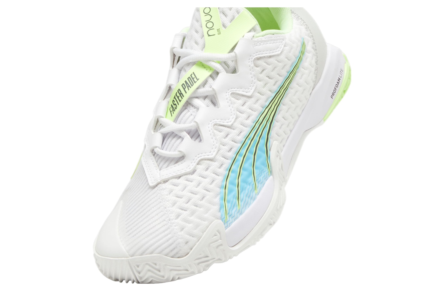 Puma Nova Elite Court White / Luminous Blue