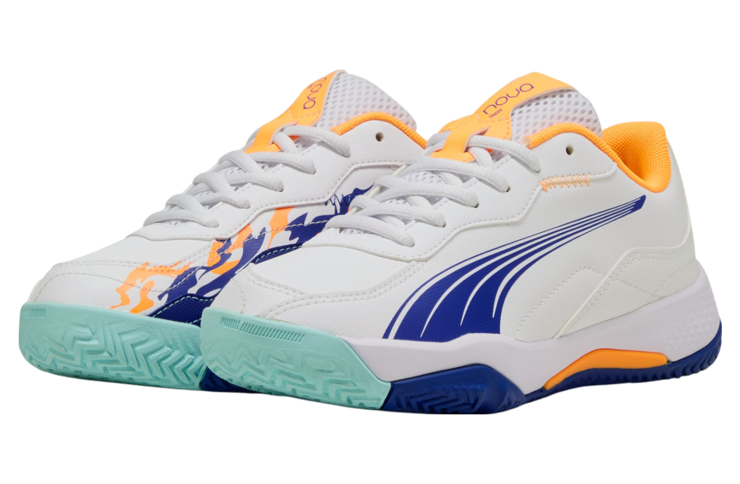 Puma Nova Smash GS White / Vivid Blue