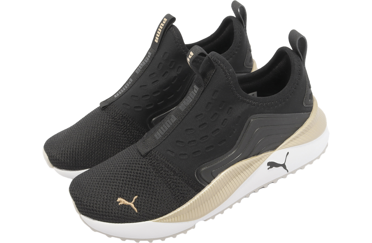 Puma Pacer Future Slip On Black / Team Gold