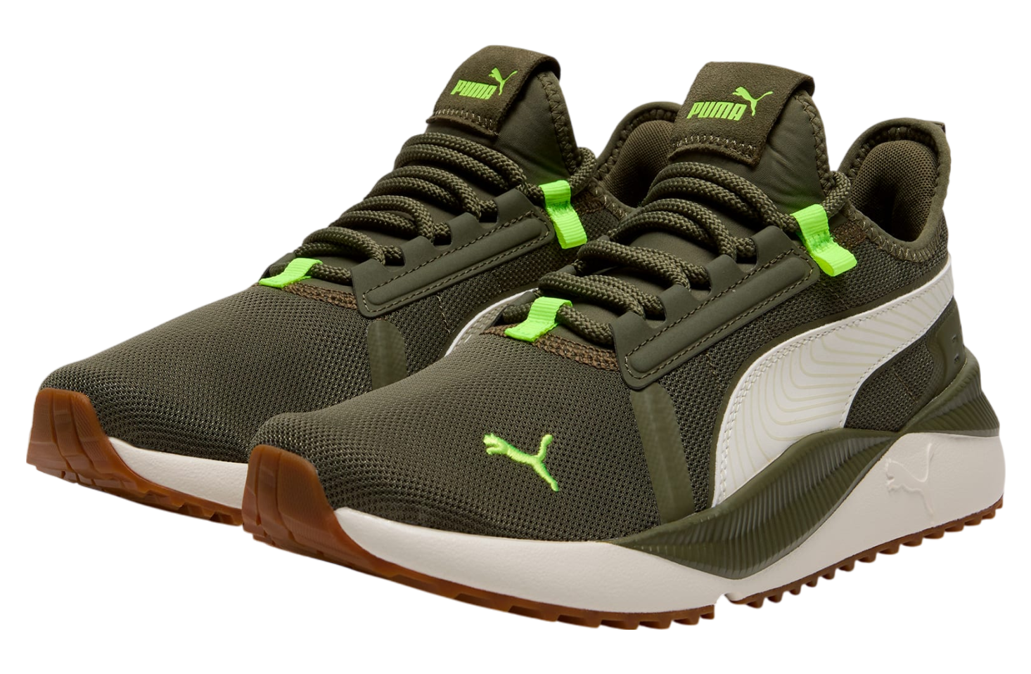 Puma Pacer Future Street Plus Loden Green / Warm White