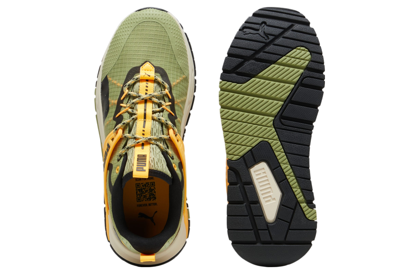 Puma Pacer+ Trail Calming Green / Sun Stream