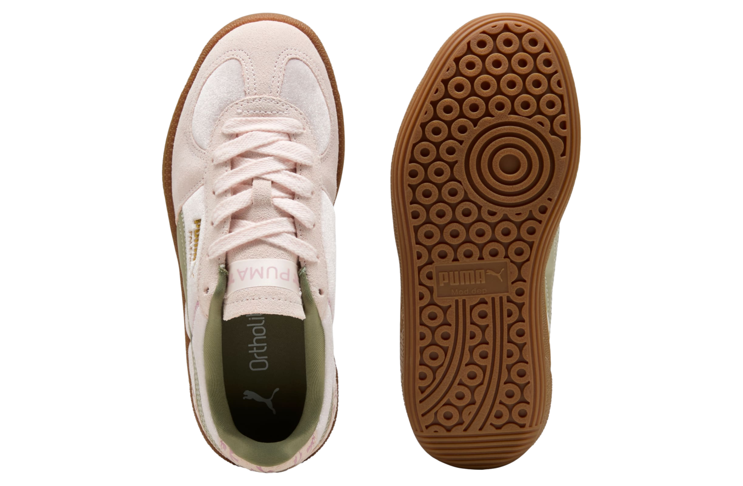 Puma Palermo Bowtique Gs Jasmine Flower / Lux Army