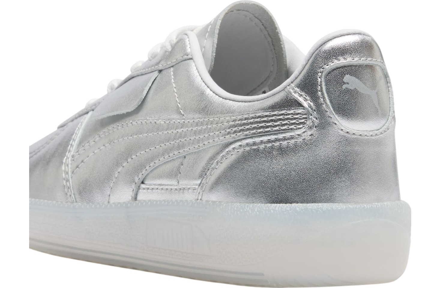 Puma Palermo Chrome GS Silver / Feather Gray