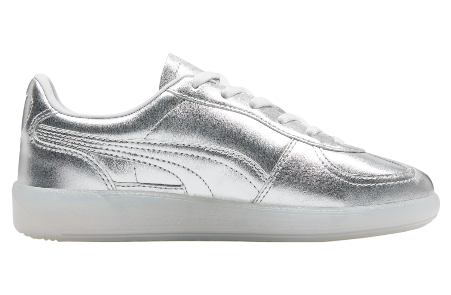 Puma Palermo Chrome GS Silver / Feather Gray