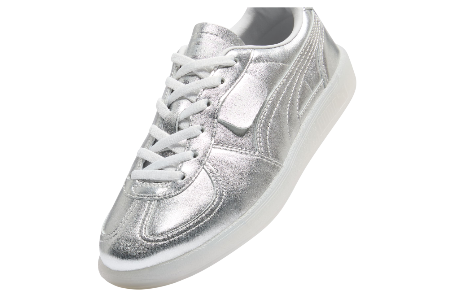 Puma Palermo Chrome GS Silver / Feather Gray