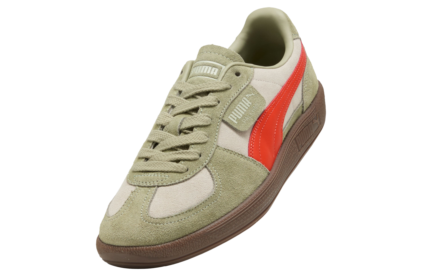 Puma Palermo Desert Dust / Fierce Red
