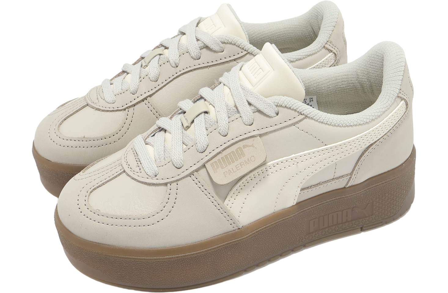 ★PUMA★Palermo Elevata Warm White Silver★大人気★ $_57.JPG?set_id=880000500F