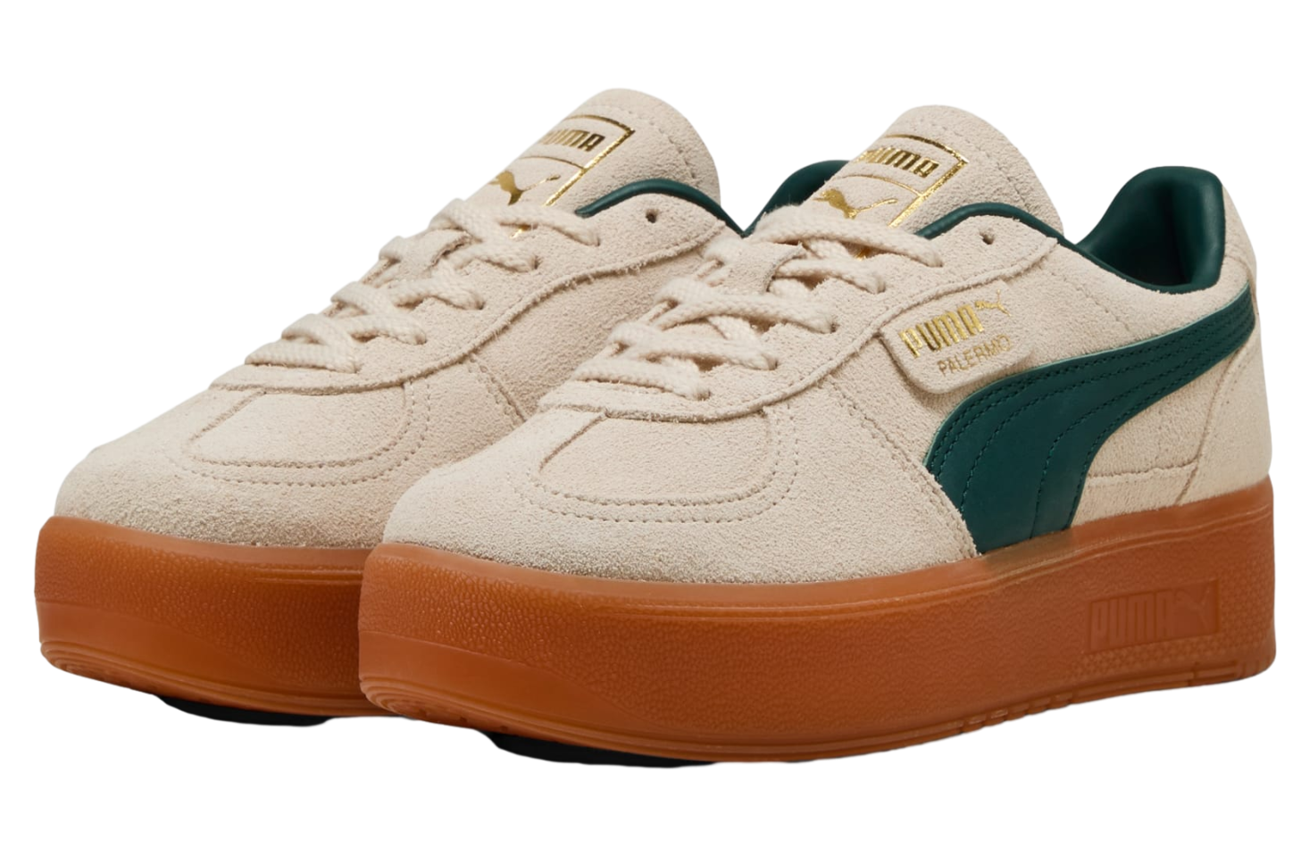 Puma Palermo Elevata WMNS Alpine Snow / Green Terrain