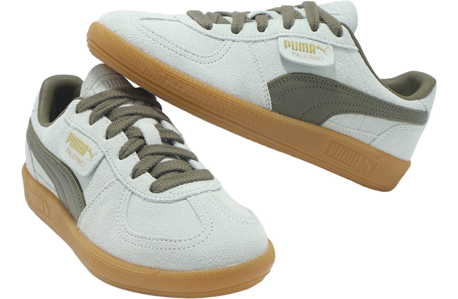 Puma Palermo Gray / Green