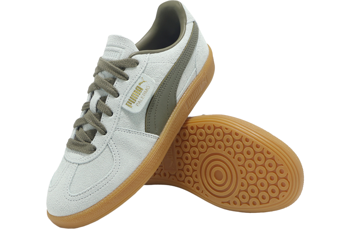 Puma Palermo Gray / Green
