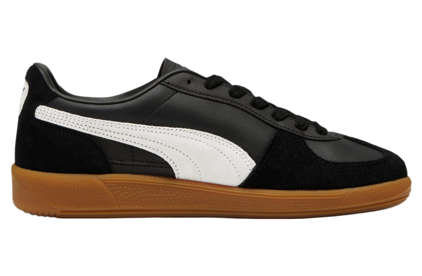 Puma Palermo Leather Black / Feather Gray