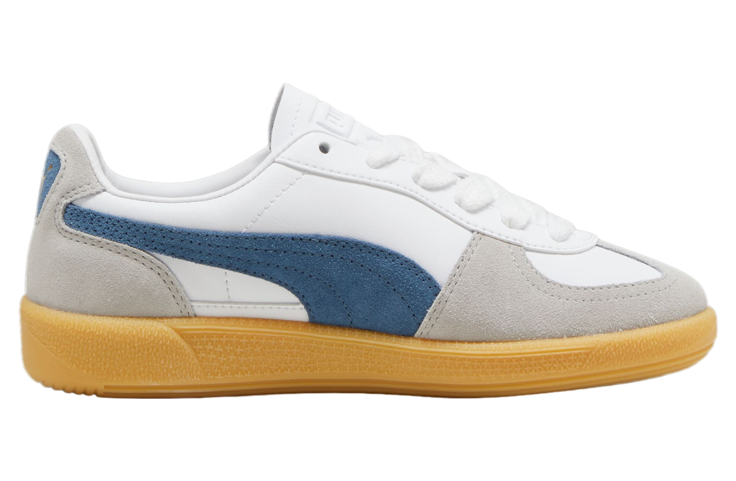 Puma Palermo Leather GS White / Blue Horizon / Gum