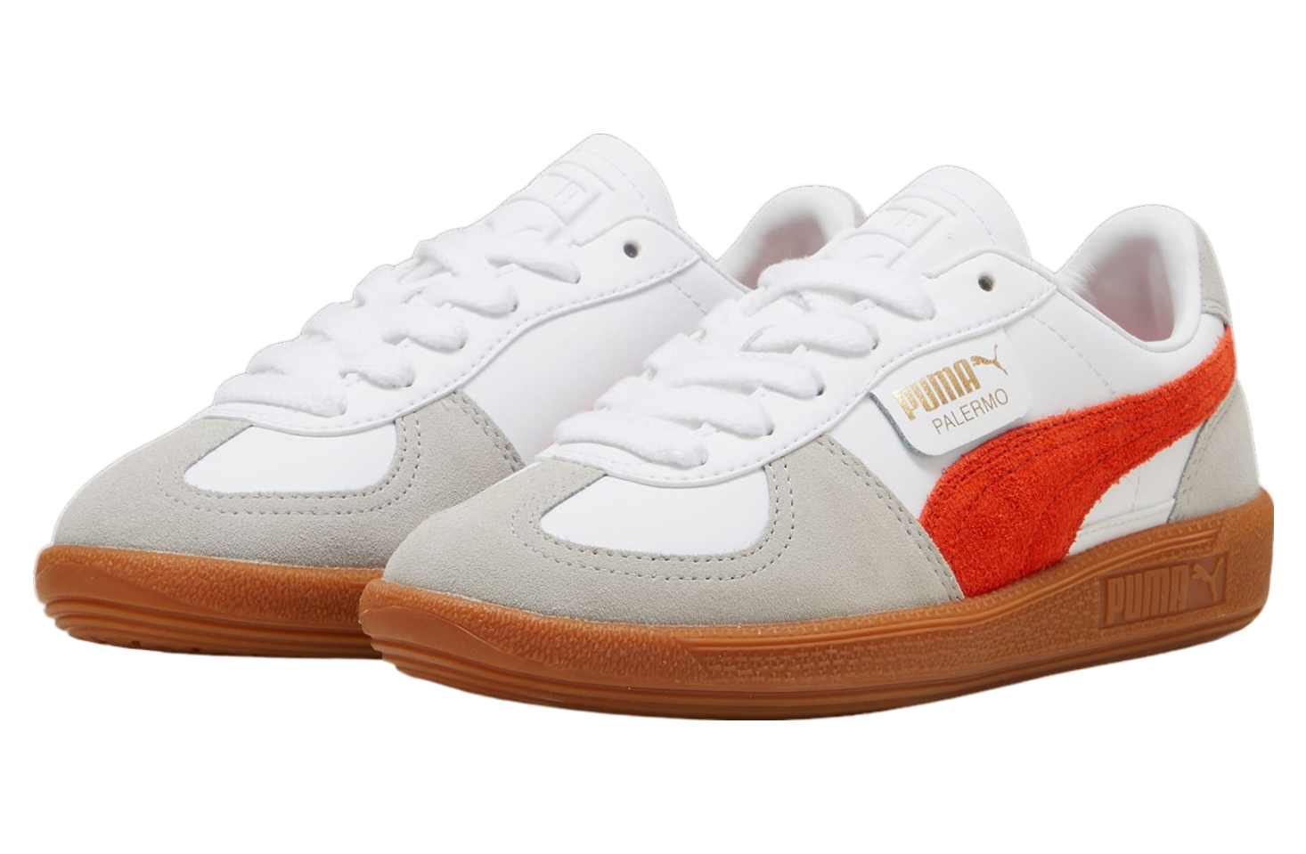 Puma Palermo Leather Gs White / Redmazing / Gum