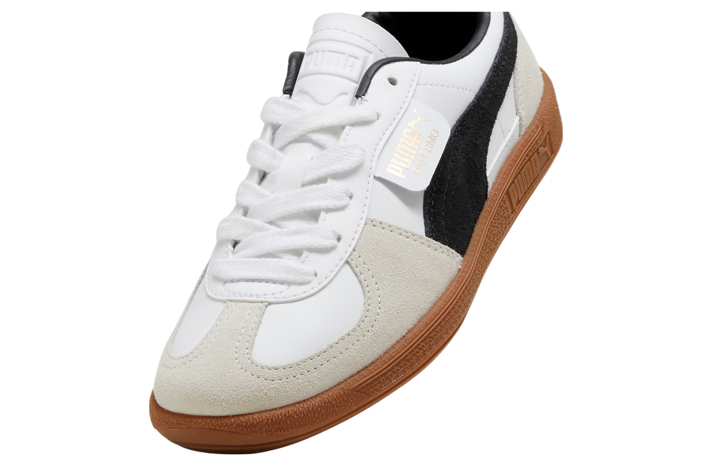 Puma Palermo Leather GS White / Vapor Gray