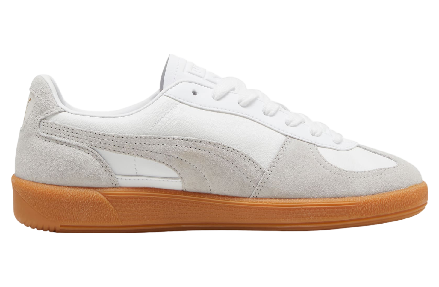 Puma Palermo Leather White / Glacial Gray / Gum