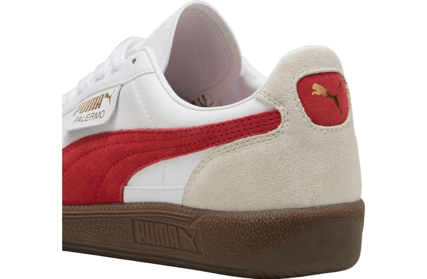 Puma Palermo Leather White / Vapor Gray