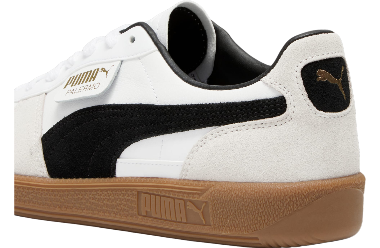 Puma Palermo Leather White / Vapor Gray / Gum