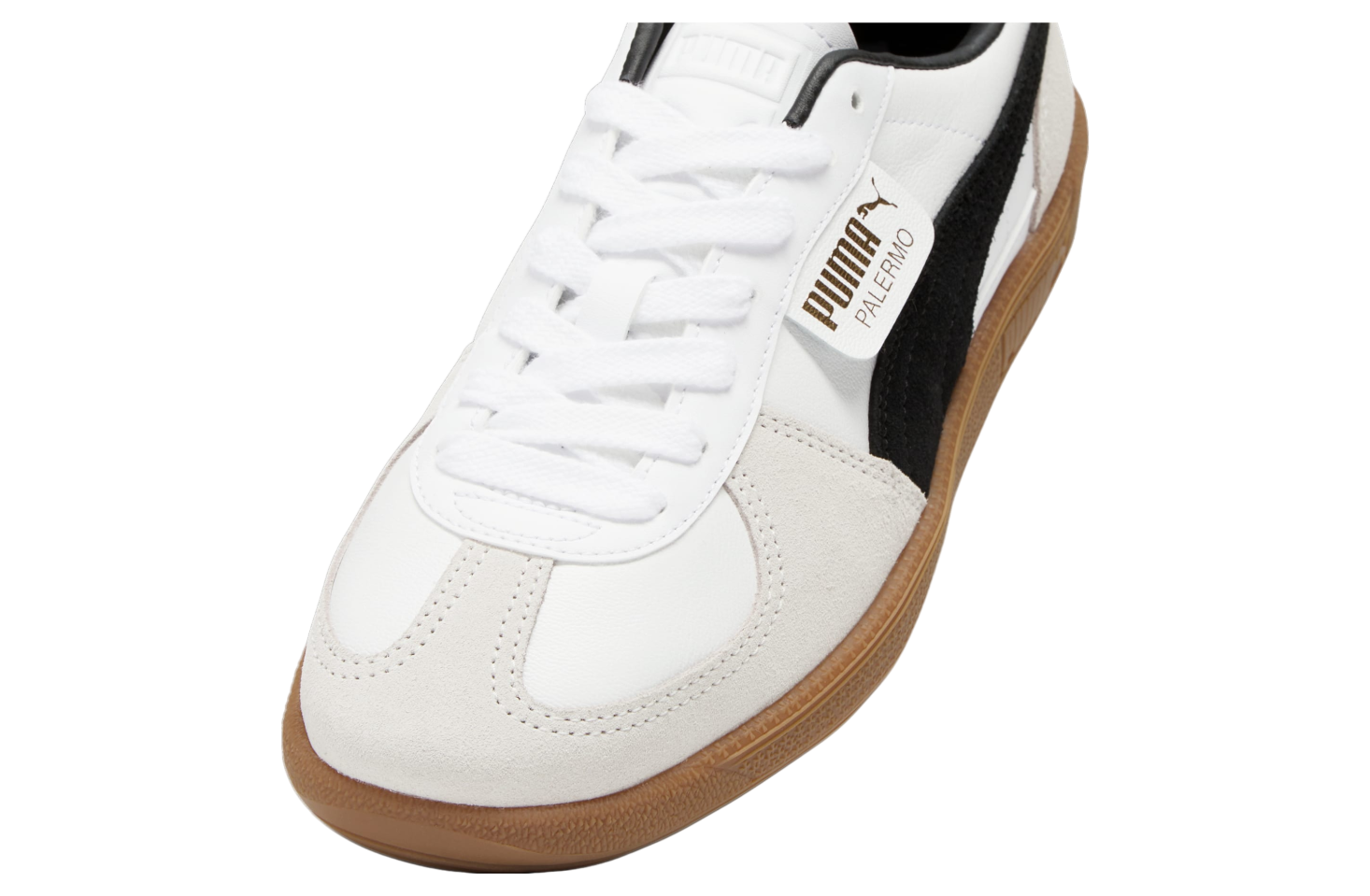 Puma Palermo Leather White / Vapor Gray / Gum