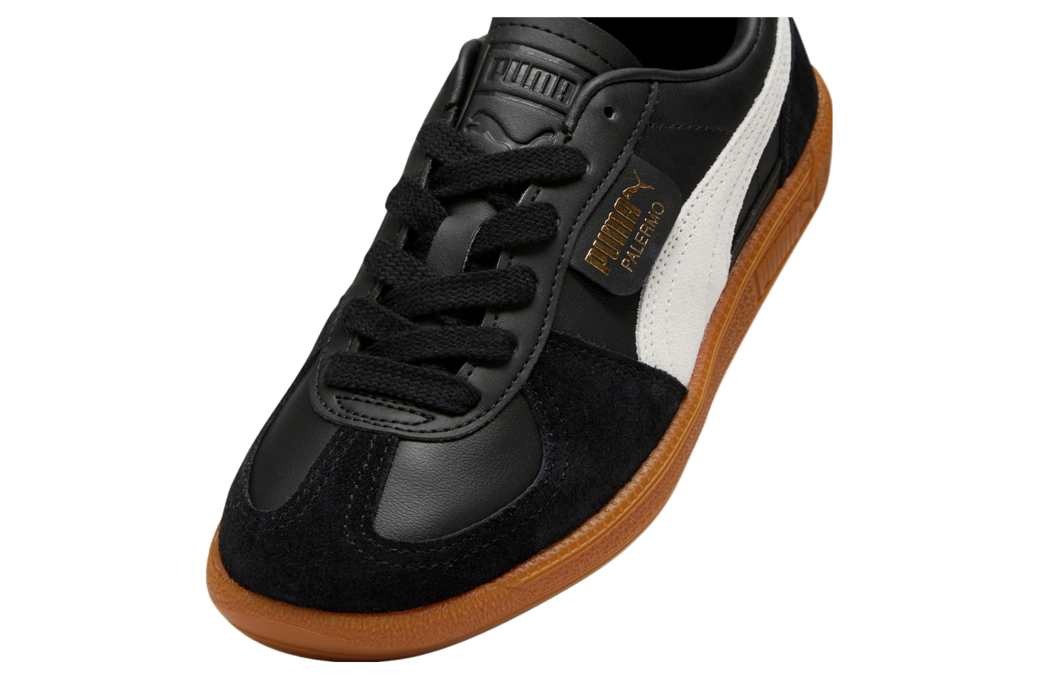 Puma Palermo Leather WMNS Black / Feather Gray